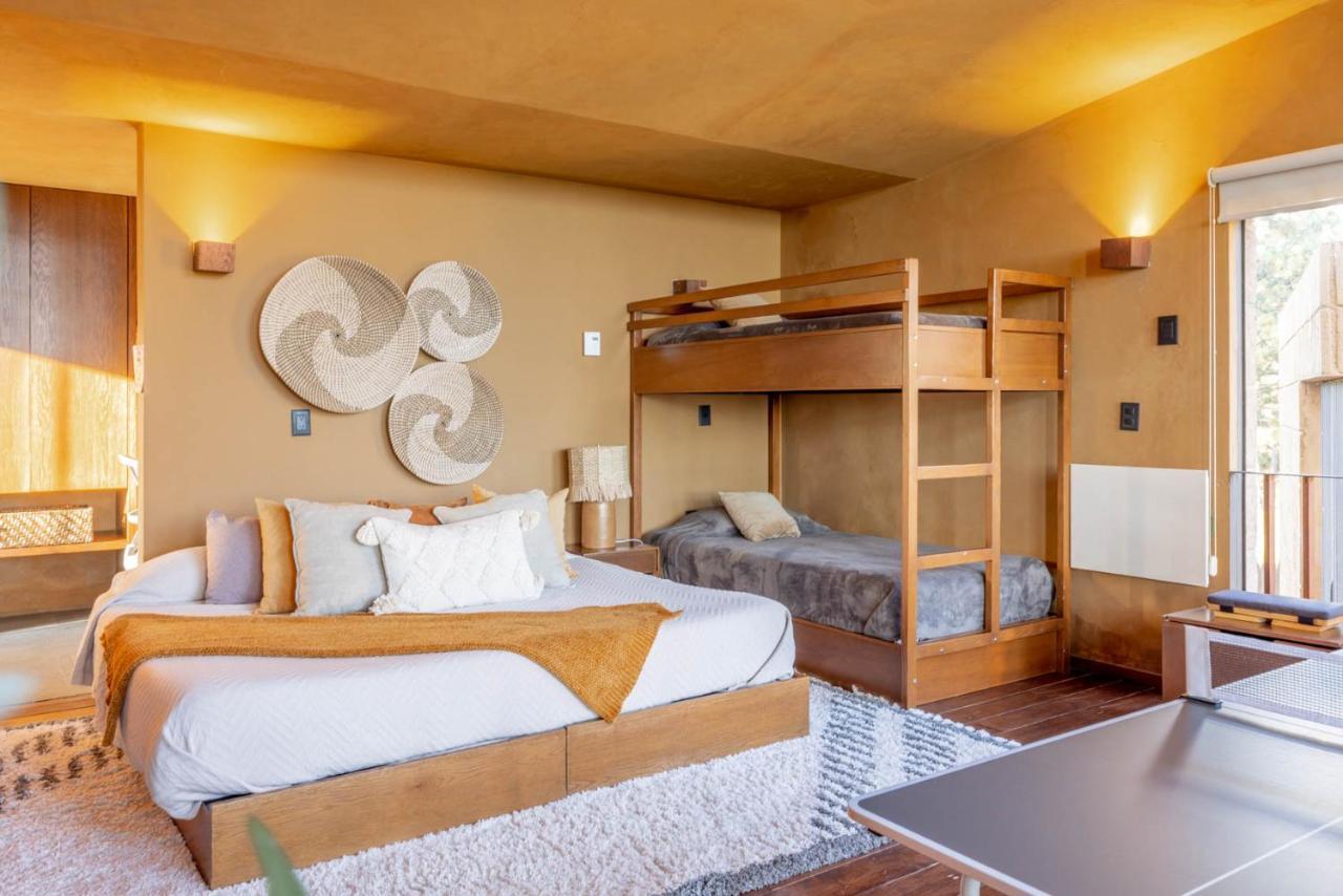 Cabana Lujo Con Alberca Climatizada Vistas Al Bosque De Mazamitla Eksteriør billede